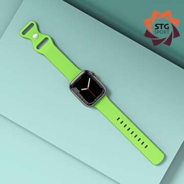 STG Sport Silicone Band for Apple Watch – Comfortable & Durable Silicone Accessory