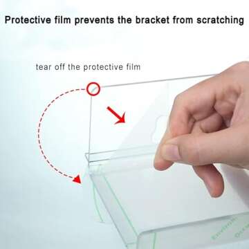 Window Shelf for Plants 12 Inch 2 Pack, Suction Cup Clear Acrylic Indoor Plant Shelf Window Ledge Garden- Window Sill Extender for Micro greens Kit, Seed Starter Pots, Planters