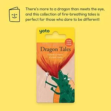 Yoto Dragon Tales by Kenneth Graham & Edith Nesbit – Kids Audio Card for Use with Player & Mini Al...