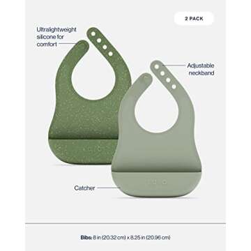 Lalo First Bites Silicone Feeding Set - Safe & Stylish