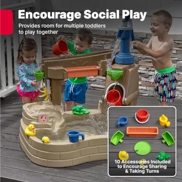 Step 2 Pump & Splash Water Table for Kids Overview