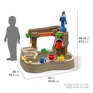 Step 2 Pump & Splash Water Table for Kids Overview