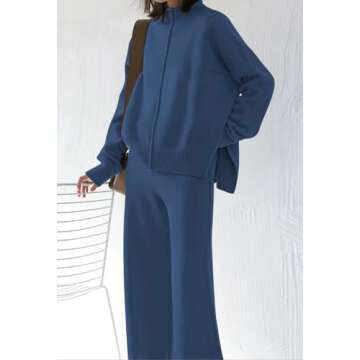 Cozy 2 Piece Sweater Set for Women - Relaxed & Stylish