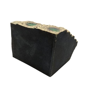 JIHAQUA Large Resin Reptile Tank Accessories Hideouts