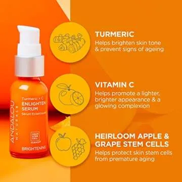 Brightening Turmeric + C Serum for Youthful Skin