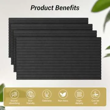 TONOR Acoustic Panels for Superior Soundproofing and Style