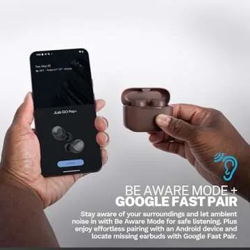 JLab Go Air Tones+ Wireless Earbuds: 35+ Hours Playtime