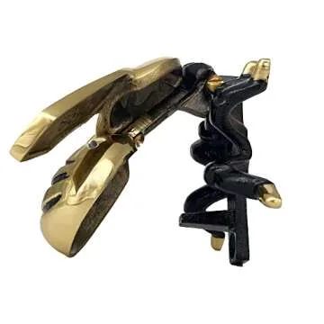 Bumblebee Door Knocker - Brass (Premium Size)