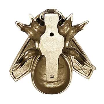 Bumblebee Door Knocker - Brass (Premium Size)