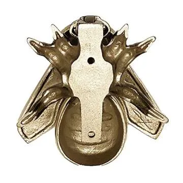 Bumblebee Door Knocker - Brass (Premium Size)