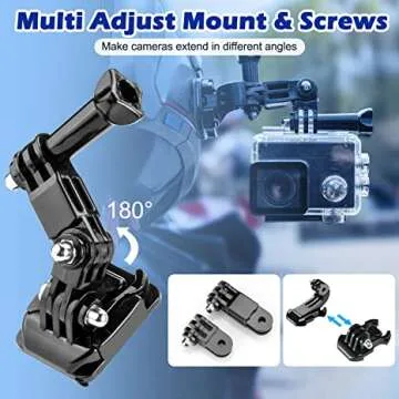 Zookki Accessories for Lightdow DBPOWER Cameras