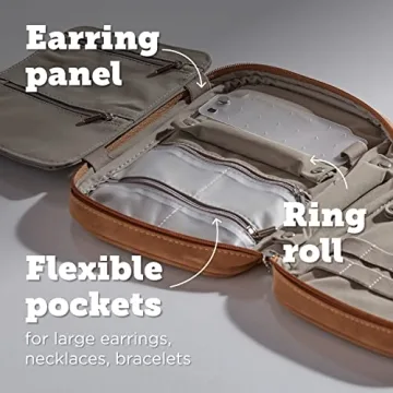 Stylish Travel Jewelry Organizer from StorageLAB