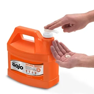 GOJO NATURAL ORANGE Pumice Hand Cleaner for Tough Grime