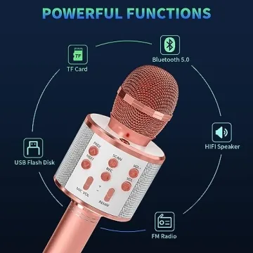 Versatile GIFTMIC Karaoke Microphone - Fun for All Ages