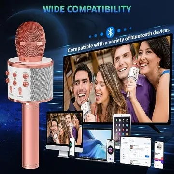 Versatile GIFTMIC Karaoke Microphone - Fun for All Ages