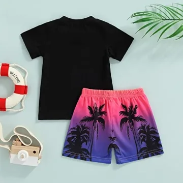 Stylish Toddler Boys Shorts Set for Summer Fun