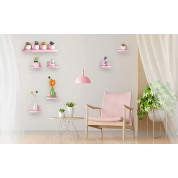 Veluckin Cloud Floating Shelves for Kids Room Decor