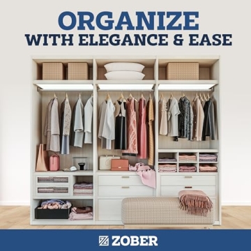 Premium Wooden Hangers - 20 Pack, Heavy Duty and Non Slip