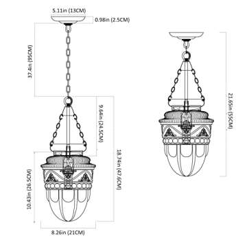 OIYIO Modern Brass Gold Glass Pendant Light Kitchen Island Lighting Globe Farmhouse Light Fixture Over Sink