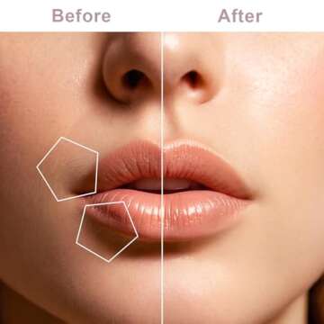 Facial Hair Removal for Women, Portable Women's Face Shaver for Lip, Chin with USB Rechargeable, Mustache Shavers for Womens