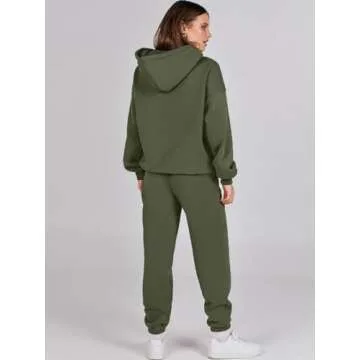 Trending ANRABESS Women's 2 Piece Oversized Tracksuit
