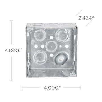 RACO 8232 Square Electrical Box - Durable & Versatile