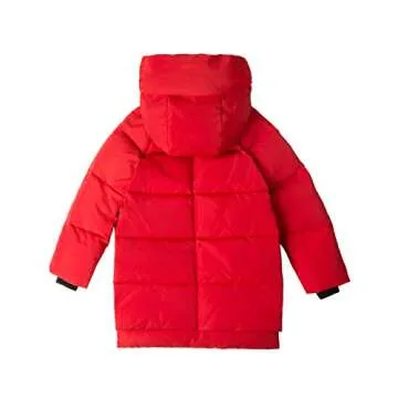 Stylish Orolay Children's Hooded Puffer Jacket Red