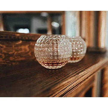 Golf Whiskey Glasses - Set of 2 - Unique, Handmade, Durable, and Fun Golf Drinking Accessories 10 Ounces Each and Handmade with Robust Packaging (2 Glasses, Not Personalized)