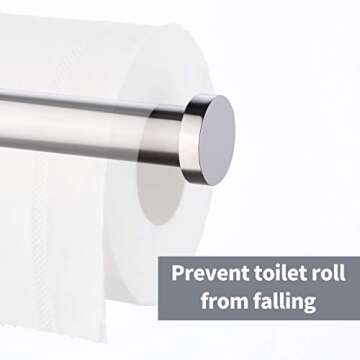 KES Stainless Steel Toilet Paper Holder - Modern & Rustproof