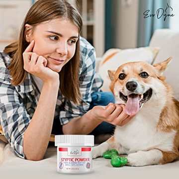 Evo Dyne Styptic Powder for Pets | Quick Blood Stop Powder