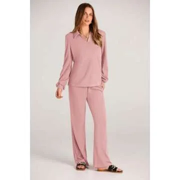 PRETTYGARDEN Fall 2024 2 Piece Lounge Outfit for Women