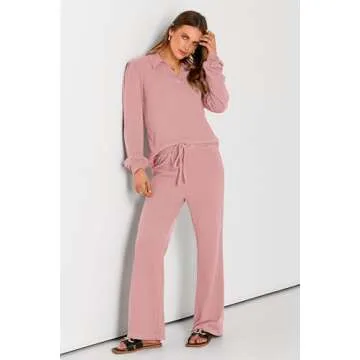 PRETTYGARDEN Fall 2024 2 Piece Lounge Outfit for Women