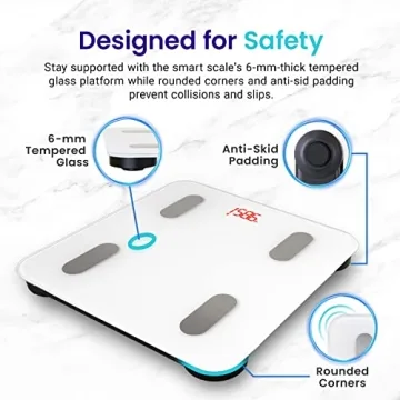 Etekcity Smart Scale for Body Metrics and Health Tracking