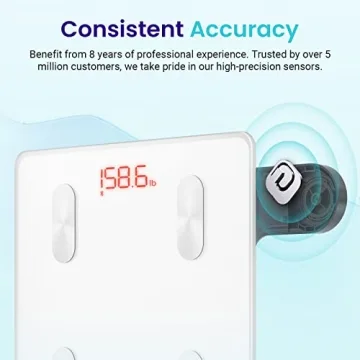 Etekcity Smart Scale for Body Metrics and Health Tracking