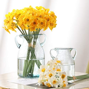 Buy Vibrant Decpro 12Pcs Artificial Daffodils Flowers Online