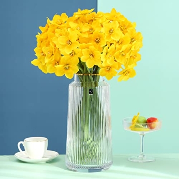 Buy Vibrant Decpro 12Pcs Artificial Daffodils Flowers Online
