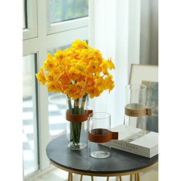 Buy Vibrant Decpro 12Pcs Artificial Daffodils Flowers Online