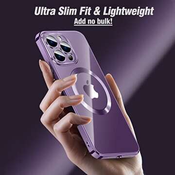 aowner Magnetic Clear Case for iPhone 11 Pro Max