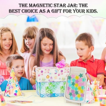 Stars Magnetic Jar for Rewarding Kids Behavior Incentives