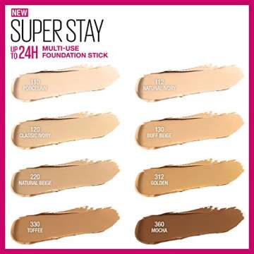 Maybelline Super Stay Foundation Stick - All-in-One Makeup Solution
