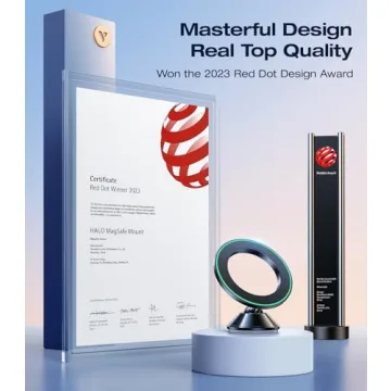 VICSEED Magnetic Phone Holder for Cars - Strong Adhesion