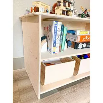 Bush Acres Montessori with Hidden Storage - Montessori Wooden Furniture – Nursery Gift – Woodenshelf