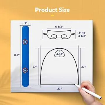 KARAZZO Superhero Capes Set and Wristbands Kids Costumes Halloween Christmas Cosplay Dress Up for Bo...