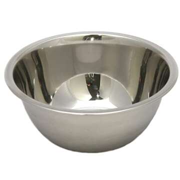 Chef Craft 5-Piece Mixing Bowl Set in Stainless Steel