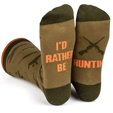 I'd Rather Be Hunting Socks - Funny Gift for Outdoor Enthusiasts
