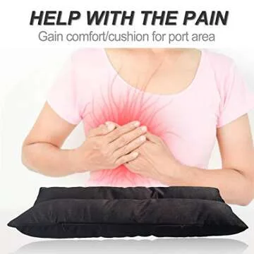 BNRendles Mastectomy Seat Belt Pillows for Pacemaker Recovery, Post Surgery Port Cushions Heart Surg...