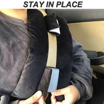 BNRendles Mastectomy Seat Belt Pillows for Pacemaker Recovery, Post Surgery Port Cushions Heart Surgery Pads Bypass Breast Cancer Protectors Gift Accessories Women Men