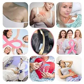 BNRendles Mastectomy Seat Belt Pillows for Pacemaker Recovery, Post Surgery Port Cushions Heart Surgery Pads Bypass Breast Cancer Protectors Gift Accessories Women Men