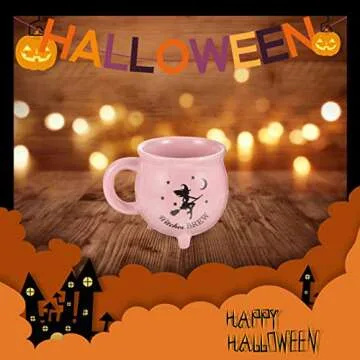 Witches Brew Cauldron Mug for Magical Sips