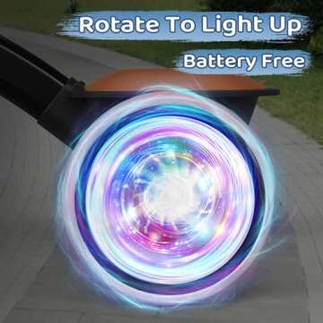 SEREED Colorful Lighting Toddler Tricycle for 2-5 Years Old Boys, Adjustable Seat&Handlebar Trike, Removable Basket, Birthday Gift Idea for Kids Ages 2+ (Black)